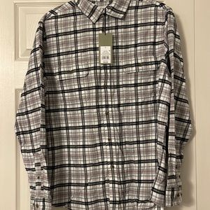 Goodfellow Flannel NWT Mens L/Large